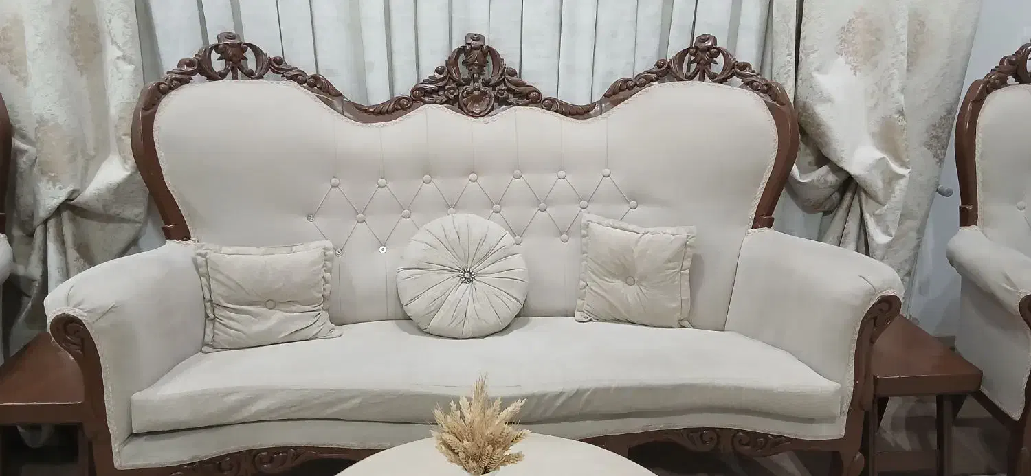 مبل کلاسیک ۹نفره|مبلمان خانگی و میز عسلی|اسلام‌شهر, شهرک طالقانی|دیوار