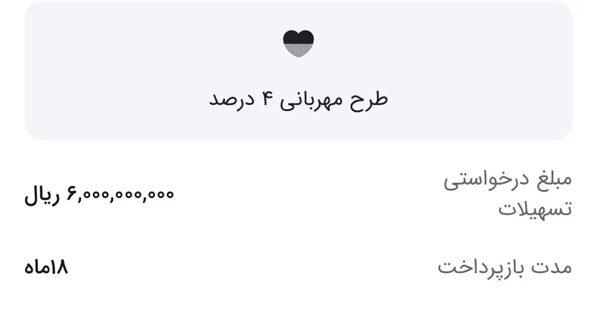 وام مهربانی بانک ملی ۴ درصد ۱۸ ماهه ۶۰۰ میلیون|خدمات مالی، حسابداری، بیمه|ورامین, ورامین|دیوار