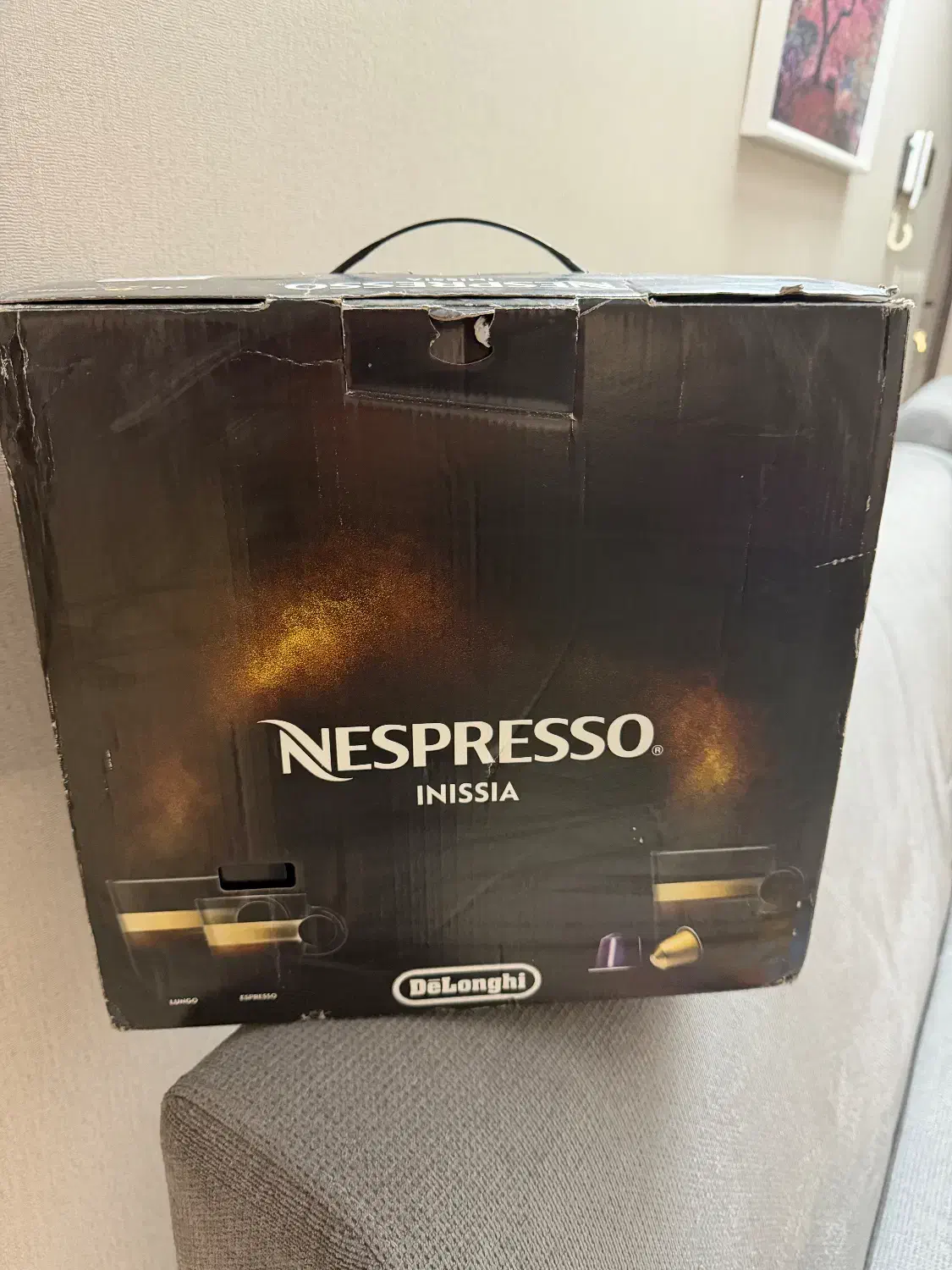 قهوه ساز کپسولی نسپرسو دلونگی|سماور، چایساز، قهوهساز|اصفهان, قلعه طبره|دیوار