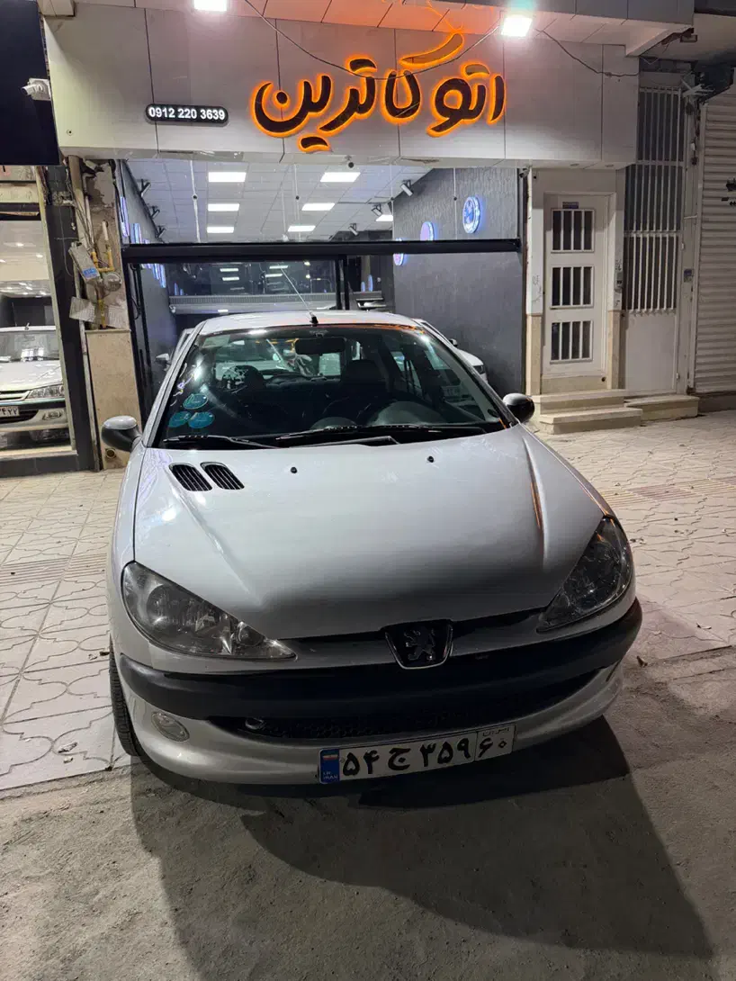 ۲۰۶ اتومات ۸۴ شاسی پلمپ با شرایط ۲۰ ماهه|خودرو سواری و وانت|یزد, |دیوار