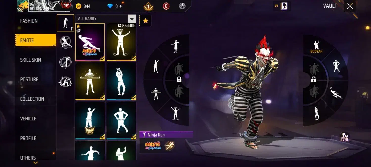 اکانت فری فایر|کنسول، بازی ویدئویی و آنلاین|میانه, |دیوار