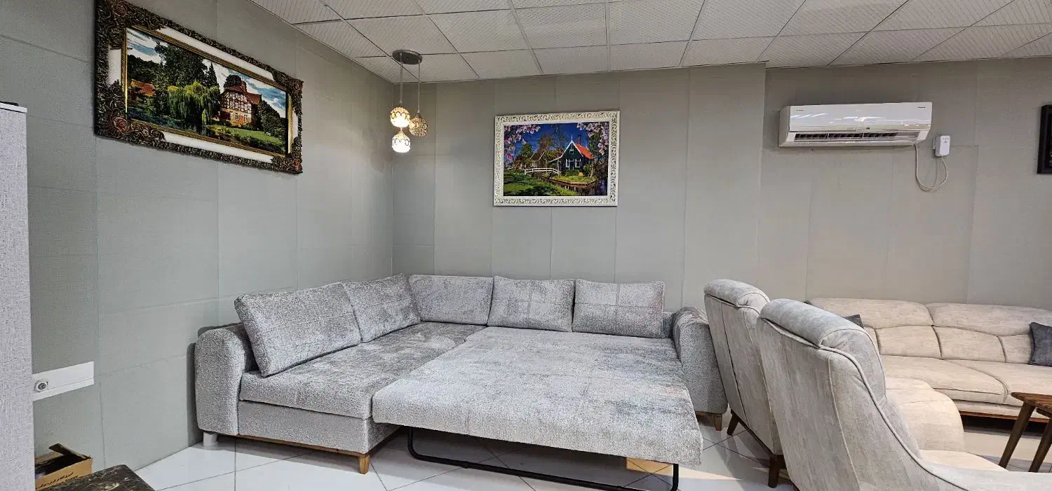 مبل آرتین *ال ایوا تخت خواب شو **|مبلمان خانگی و میز عسلی|بندرعباس, |دیوار