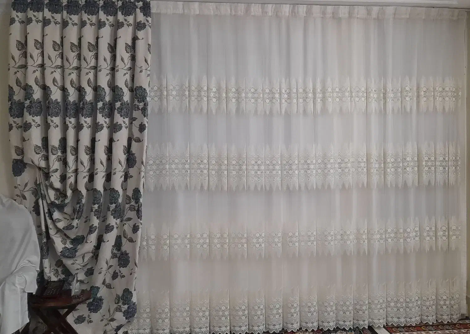 پرده پذیرایی|پرده، رانر، رومیزی|دامغان, |دیوار