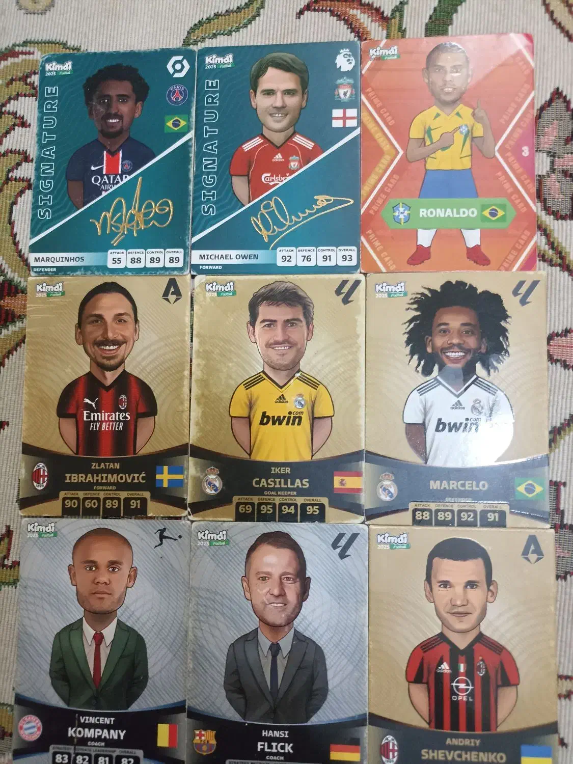 فروش کارتهای کیمدی|کلکسیون و سرگرمی|قم, نخودی|دیوار