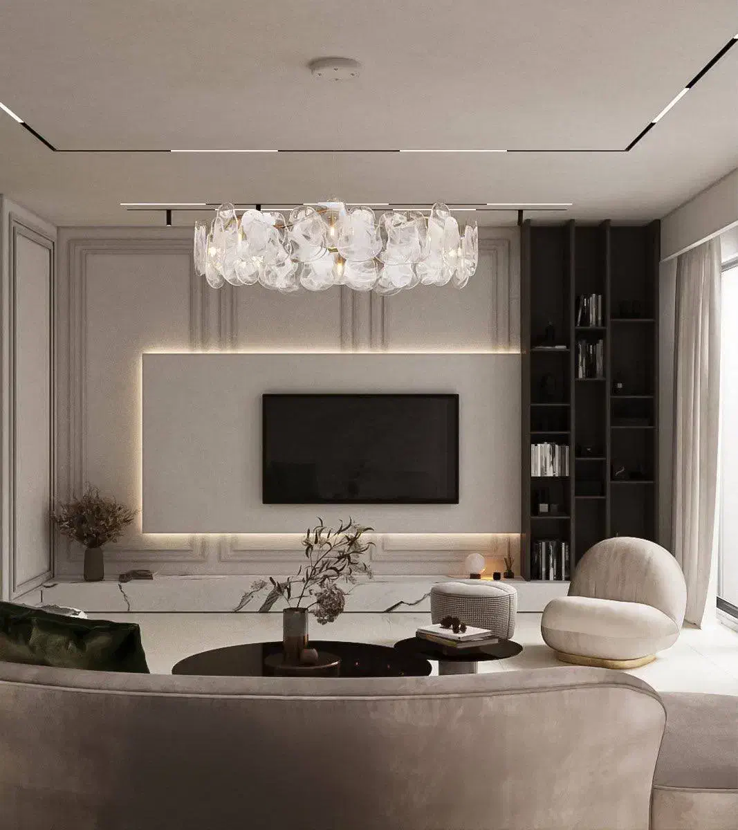 70متر/چهارباغ غربی/سالن پرده خور/فول بازسازی|اجارهٔ آپارتمان|تهران, جنت‌آباد جنوبی|دیوار