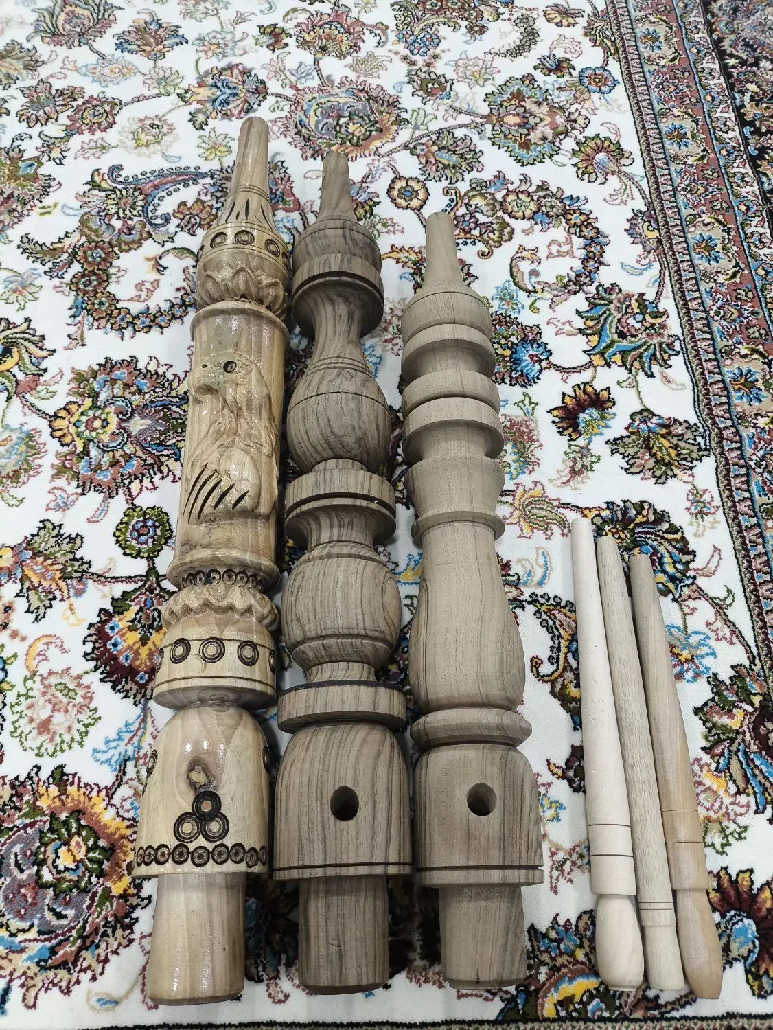 قلیان چوب گردو|صنایع دستی و سایر لوازم تزئینی|مریوان, |دیوار