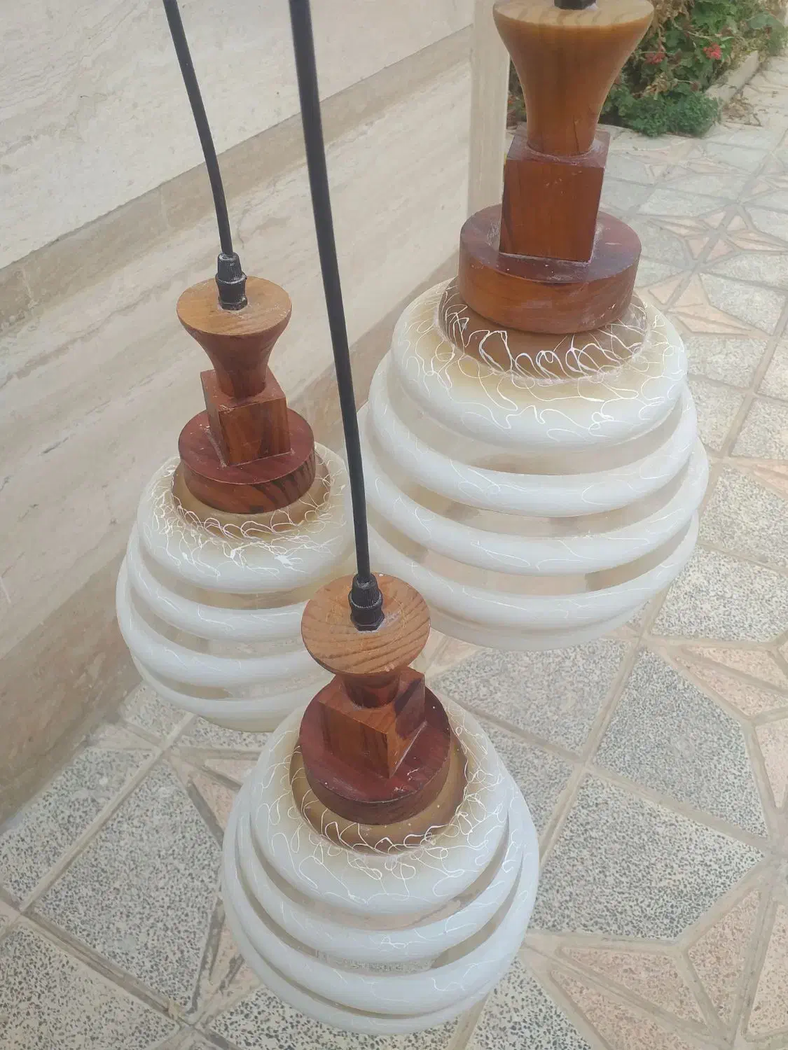 لوستر|لوستر و چراغ آویز|گلپایگان, |دیوار