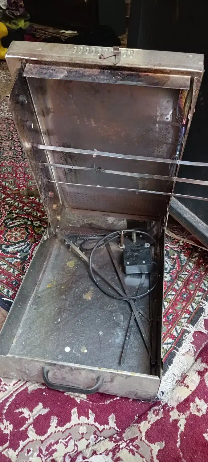 کباب پز موتوردار|اجاق گاز و لوازم برقی پختوپز|اردبیل, |دیوار