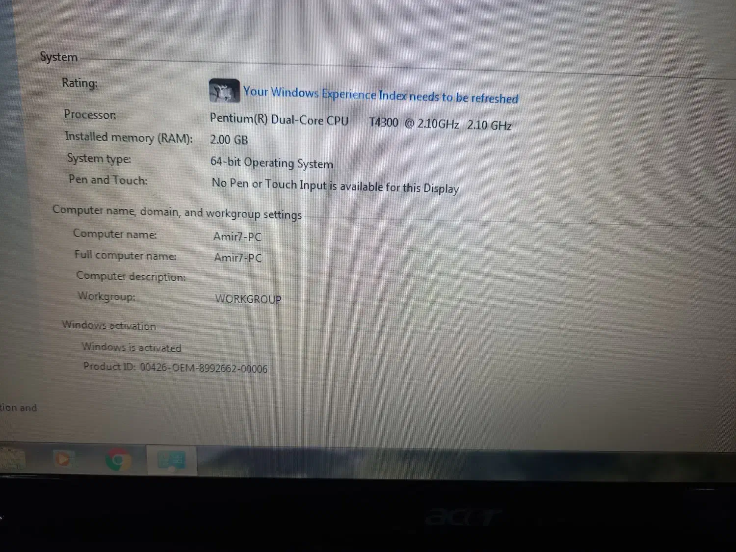 لب تاپ|رایانه همراه|مشهد, گاز|دیوار