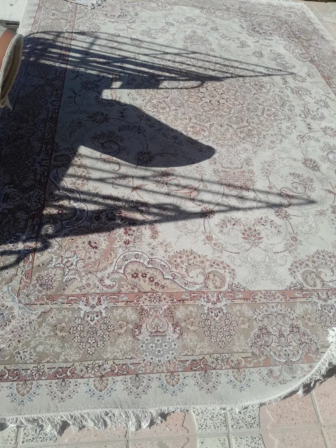 یک جفت فرش ۱۲متری ۷۰۰شانه نگین مشهد|فرش|یاسوج, |دیوار