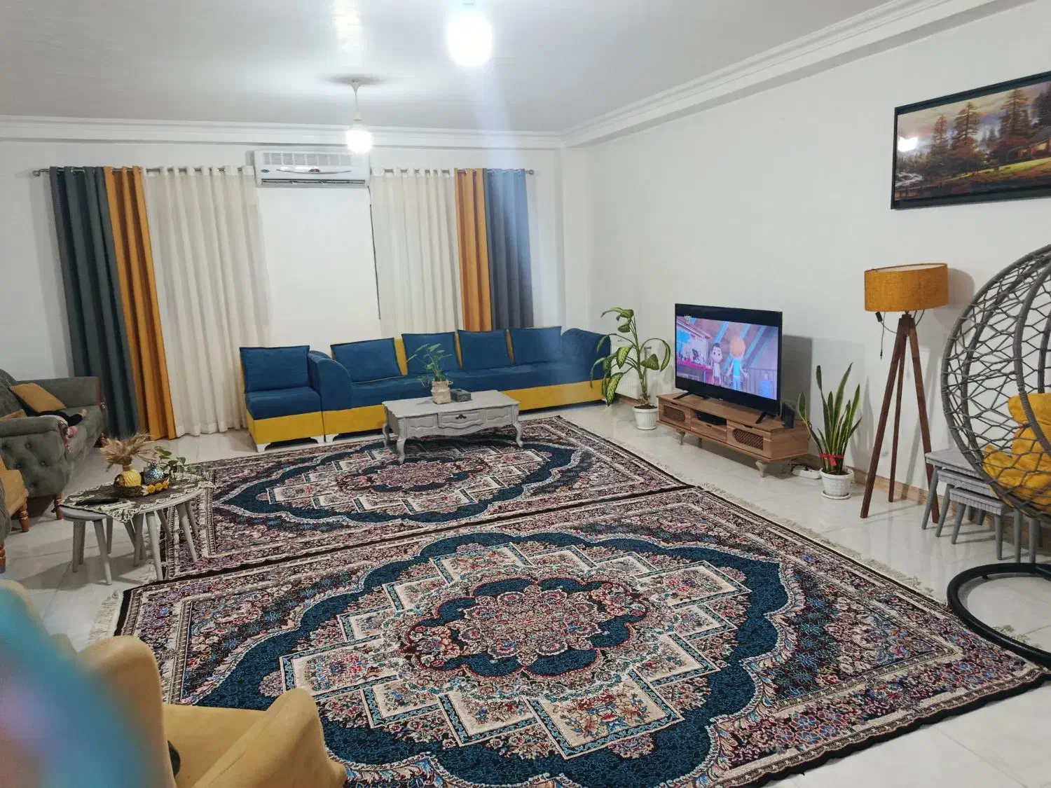 دوتا فرش ۹متری|فرش|گرگان, |دیوار