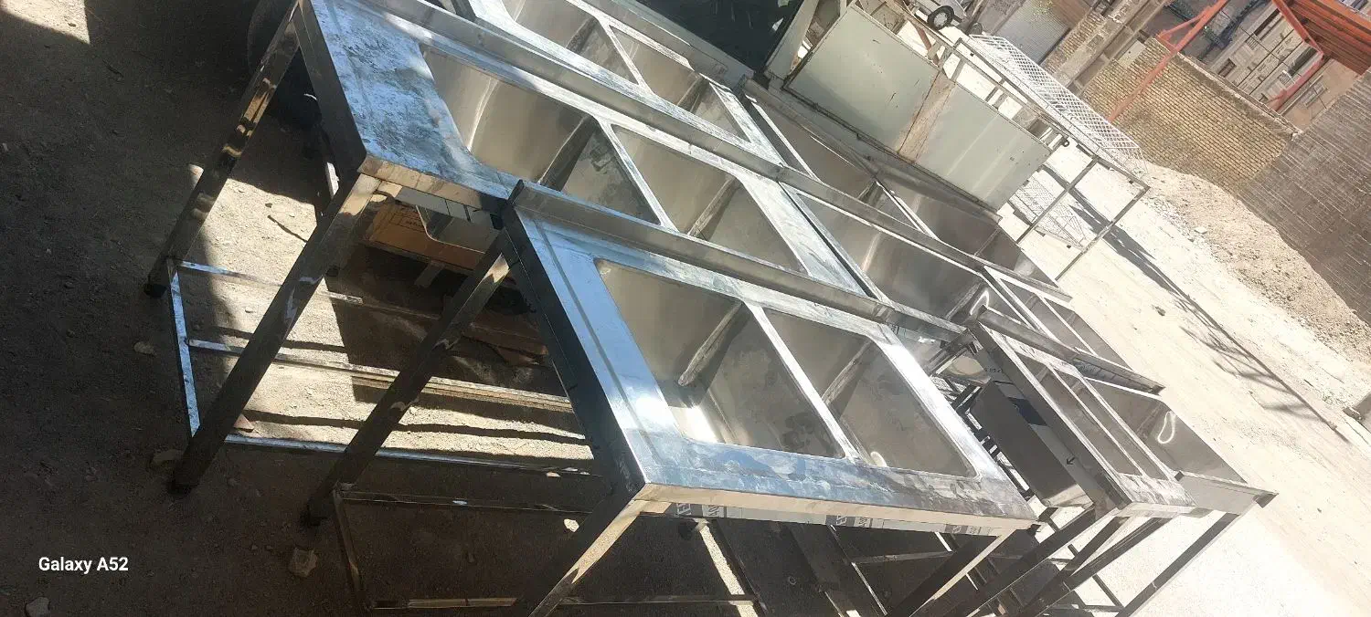 سینک صنعتی پایه دار وبدون پایه کار تهران|کافی‌شاپ و رستوران|مشهد, نوید|دیوار