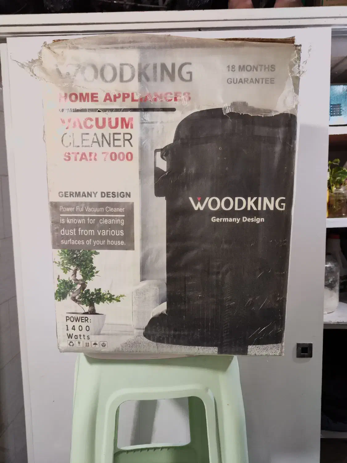 جاروبرقی woodking  کاملا نو|جاروبرقی، جارو شارژی، بخارشو|طبس, |دیوار