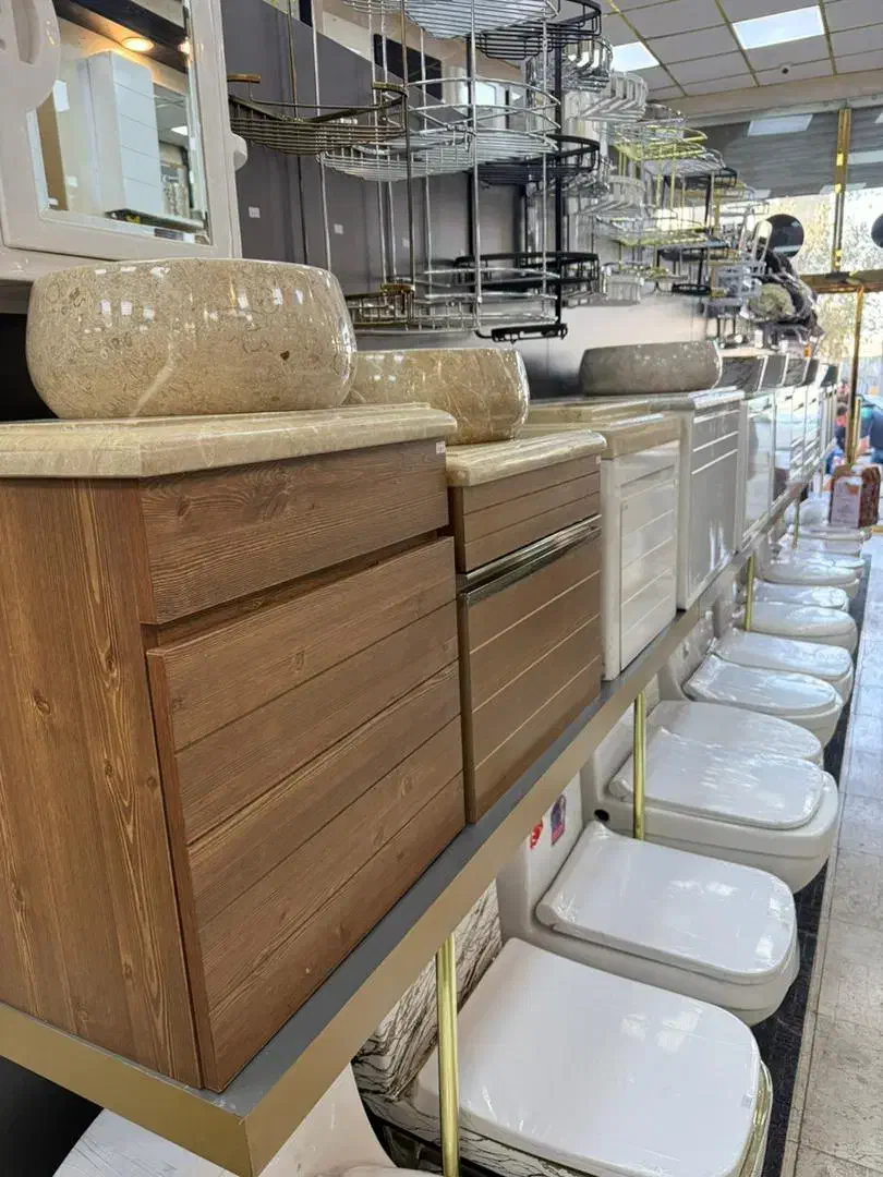 روشویی WOOD GRAIN کابینتی لوکس/2000مدل تولیدی|لوازم سرویس بهداشتی|تهران, یافت آباد جنوبی|دیوار