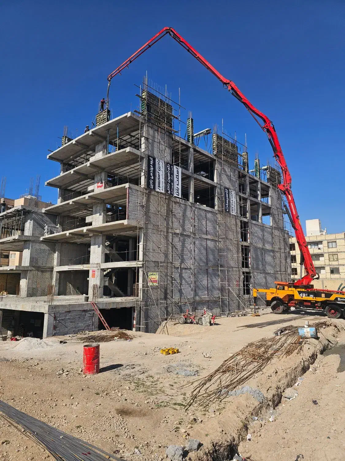 اجرای ارماتوربندی و قالب بندی|خدمات پیشه و مهارت|شیراز, ابیوردی|دیوار