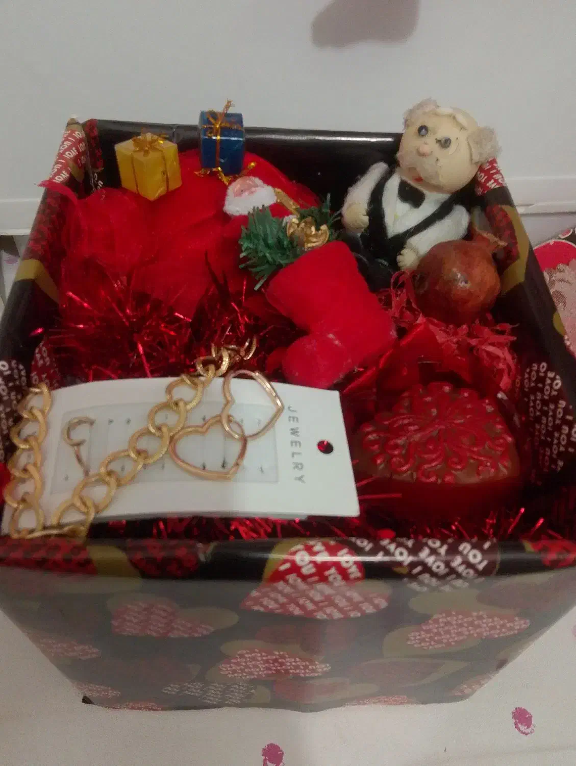 دکوری یلدایی با ژوپینگ هرجعبه فقط 100|مجسمه، تندیس، ماکت|قم, حاج خلیل|دیوار