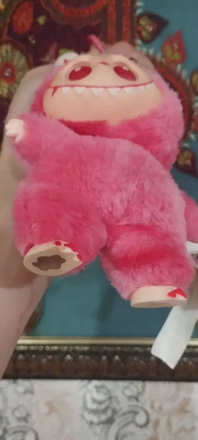 لبوبو صورتی قرمز قیمت مناسب|اسباب‌بازی بچه|کرمان, |دیوار