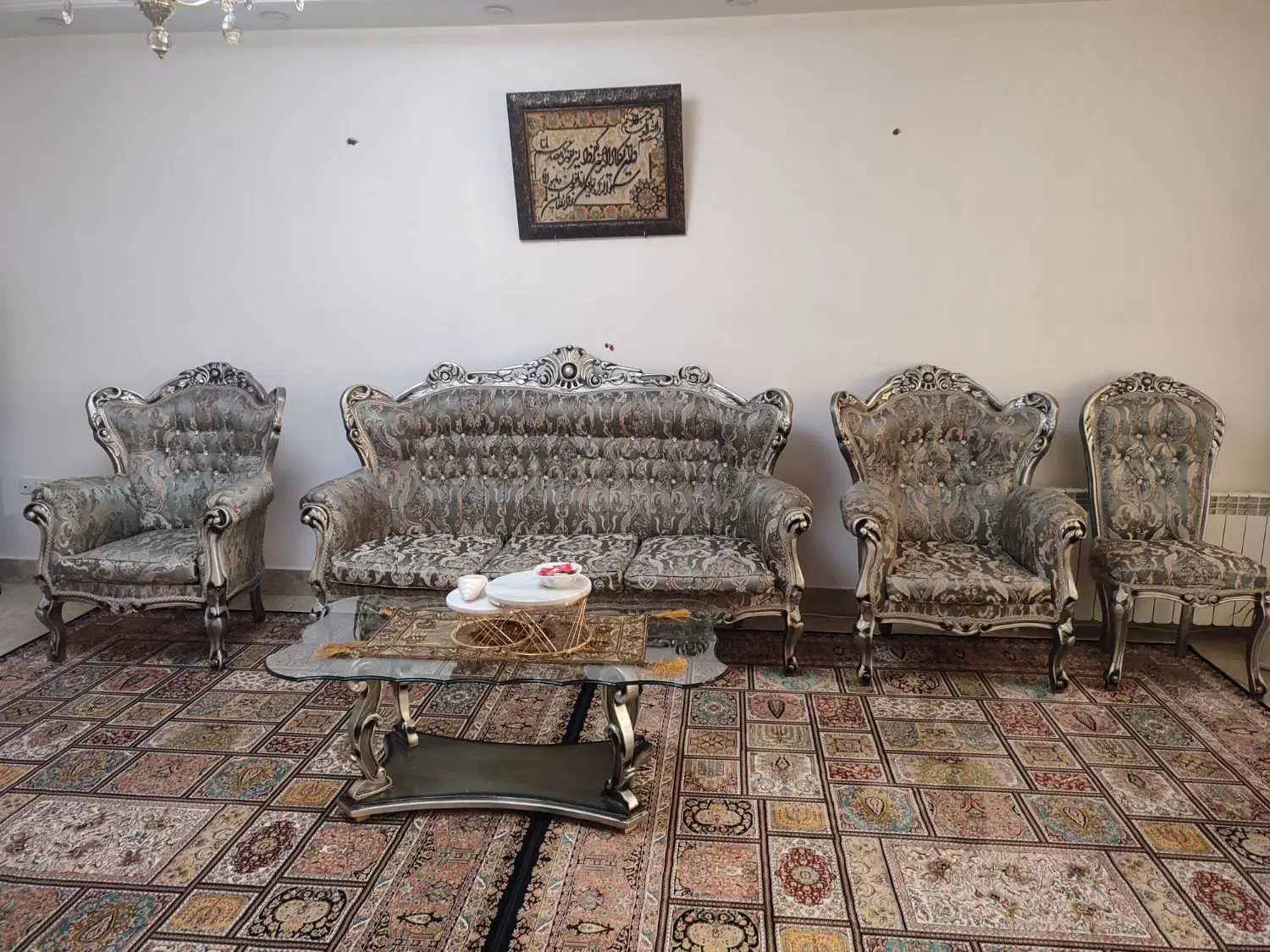 مبلمان کلاسیک|مبلمان خانگی و میز عسلی|ورامین, ورامین|دیوار