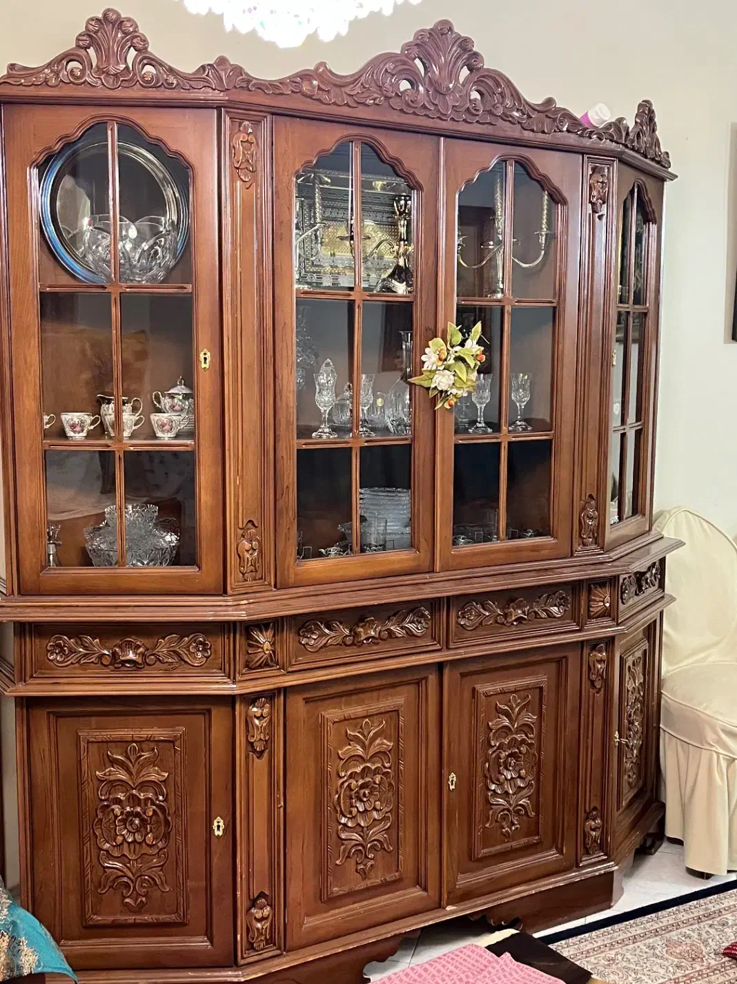 بوفه ویترین چوبی|بوفه، ویترین، کنسول|تهران, شادمان|دیوار