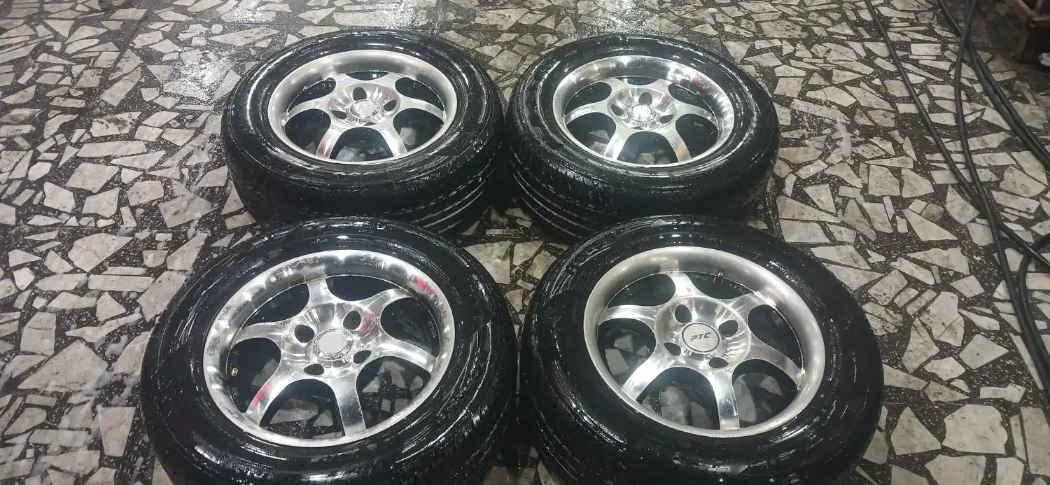 رینگ و لاستیک سایز ۱۴|قطعات یدکی و لوازم جانبی|رشت, فرودگاه سردار جنگل رشت|دیوار