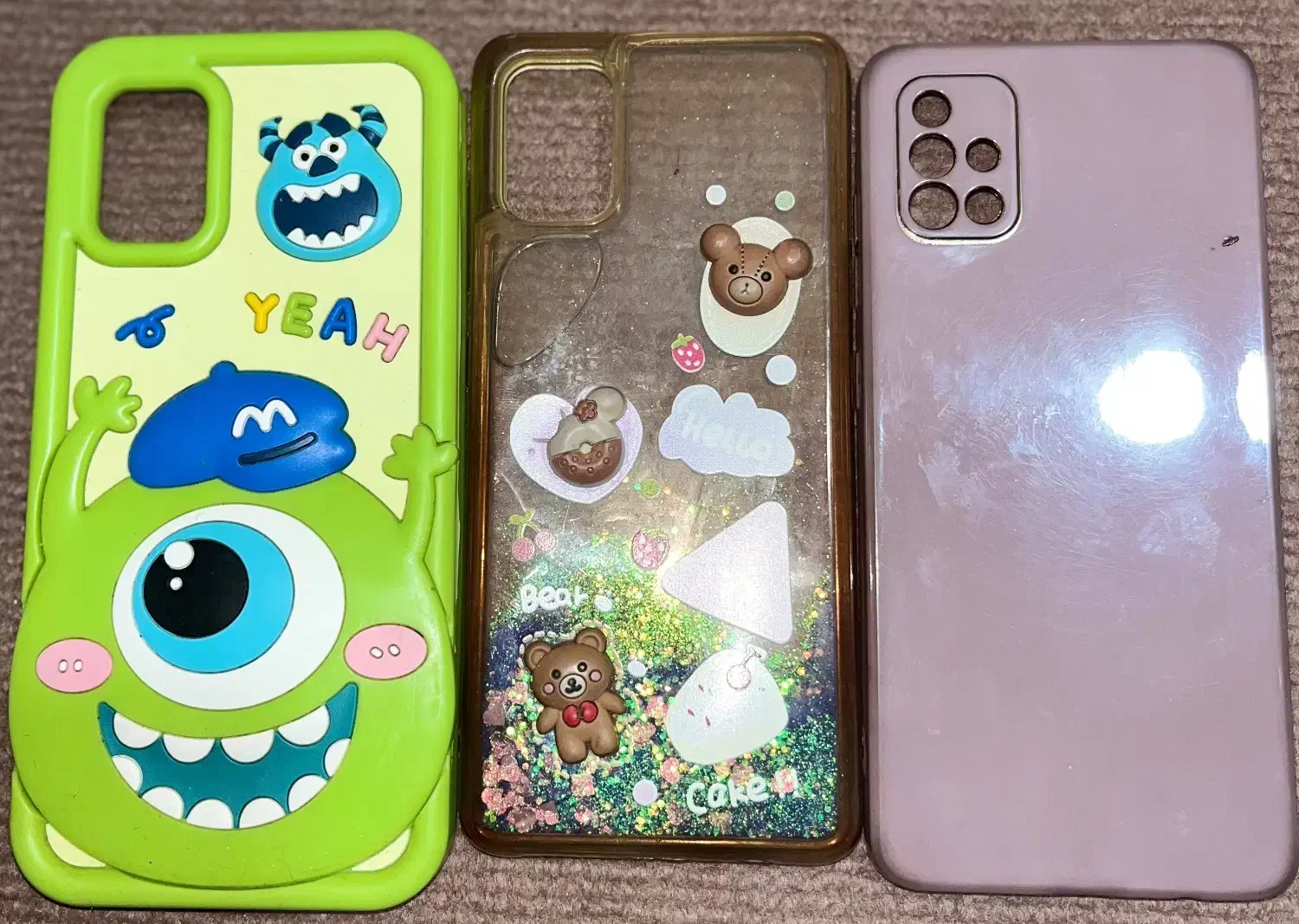 سه عدد قاب گوشی سامسونگ آ ۵۱|لوازم جانبی موبایل و تبلت|رشت, کوی حسینی|دیوار