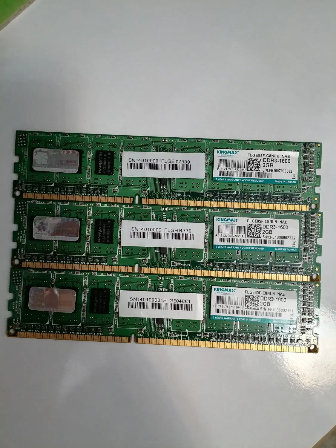 Kingmax DDR3-1600 ram|قطعات و لوازم جانبی رایانه|تهران, یافتآباد|دیوار