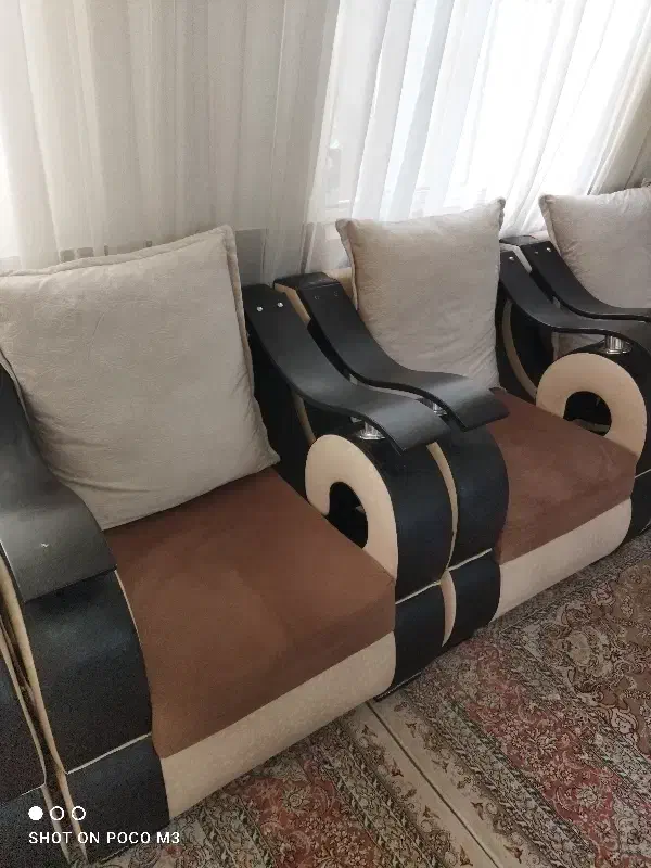 مبل 7 نفره، پارچه وارداتی|مبلمان خانگی و میز عسلی|شهرکرد, |دیوار