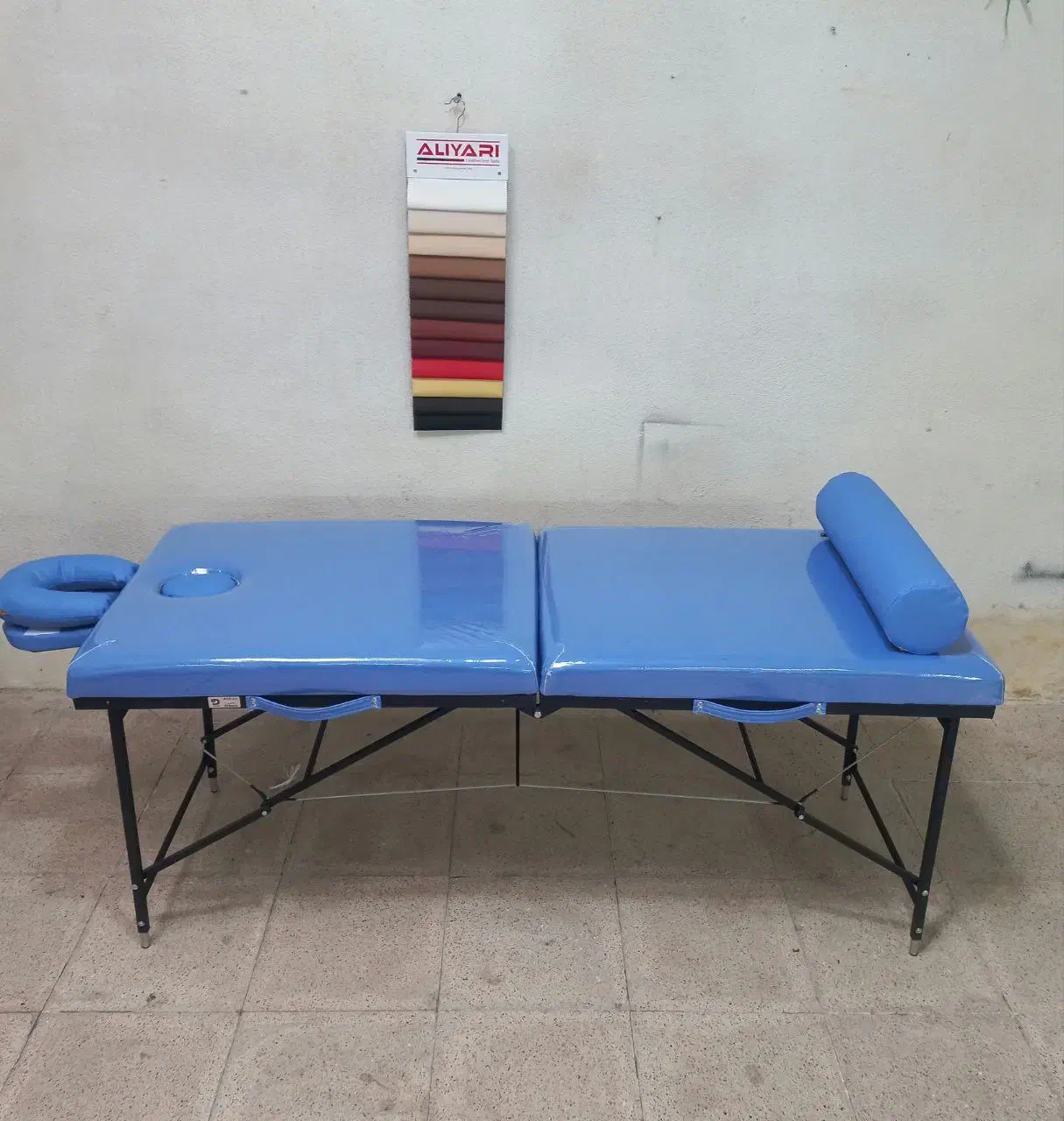 تخت پرتابل ماساژ مژه فشیال|آرایشی، بهداشتی، درمانی|تبریز, |دیوار