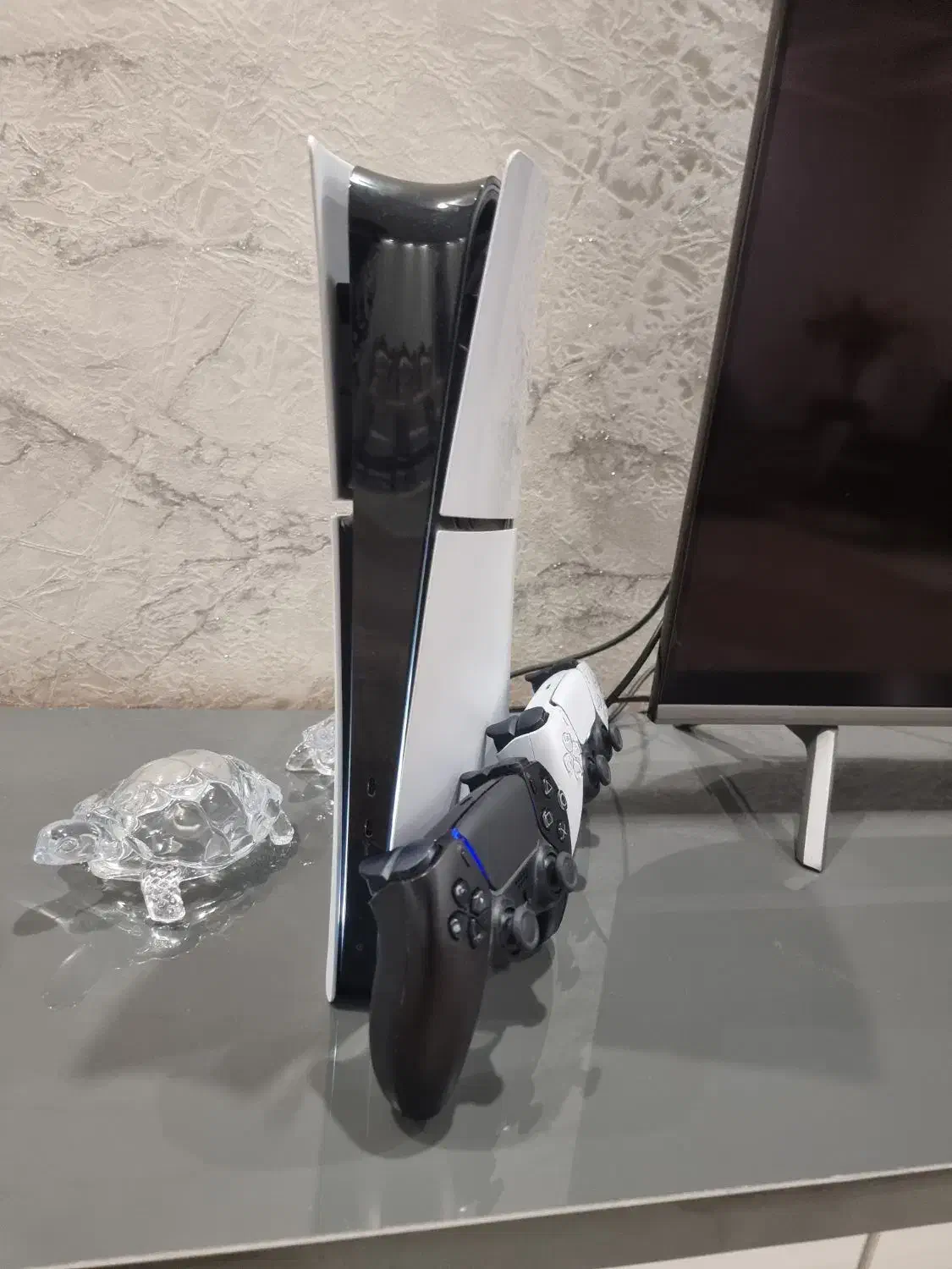 Ps5 slime دیجیتال حافظه 1ترا دو دسته زیر قیمت|کنسول، بازی ویدئویی و آنلاین|اراک, |دیوار