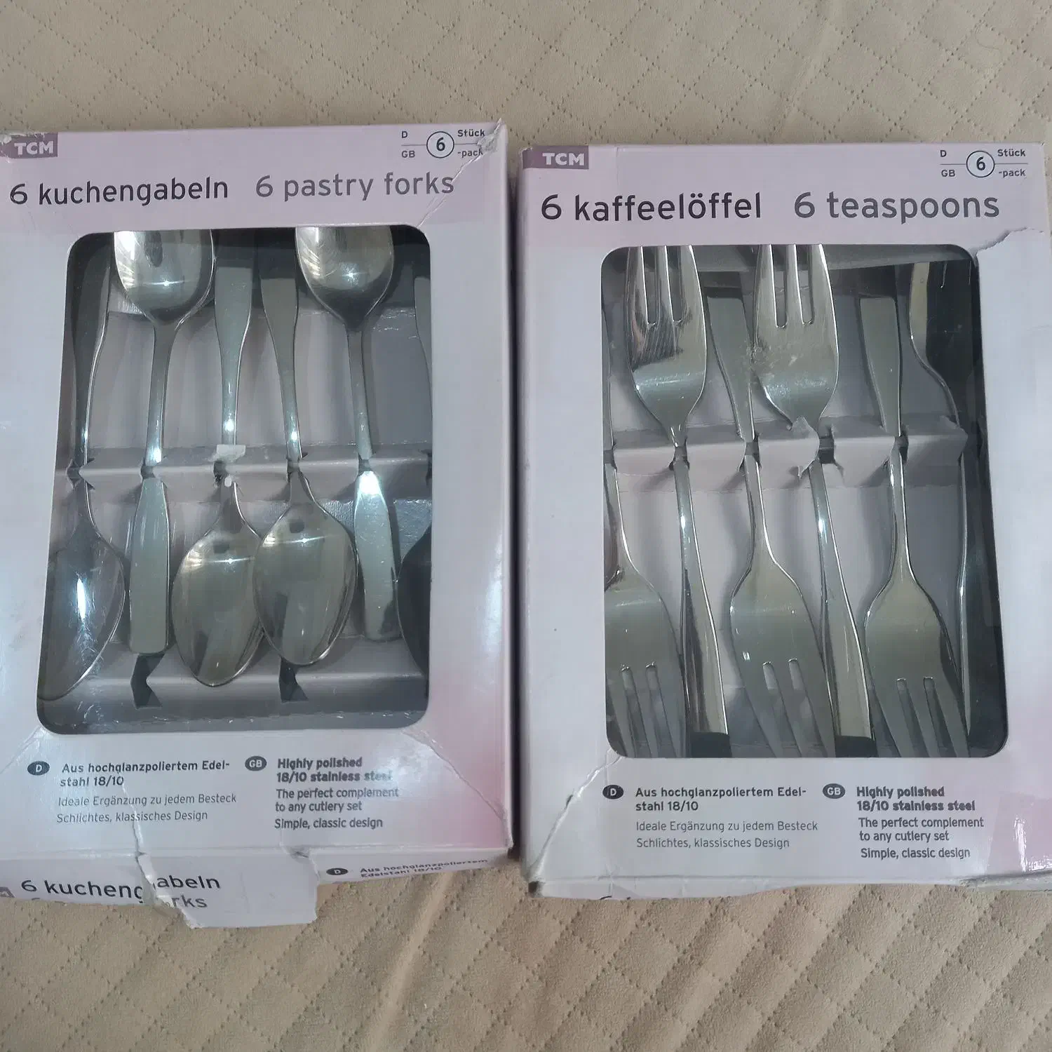 قاشق و چنگال دسر آلمانی|ظروف سرو و پذیرایی|شیراز, رازی|دیوار