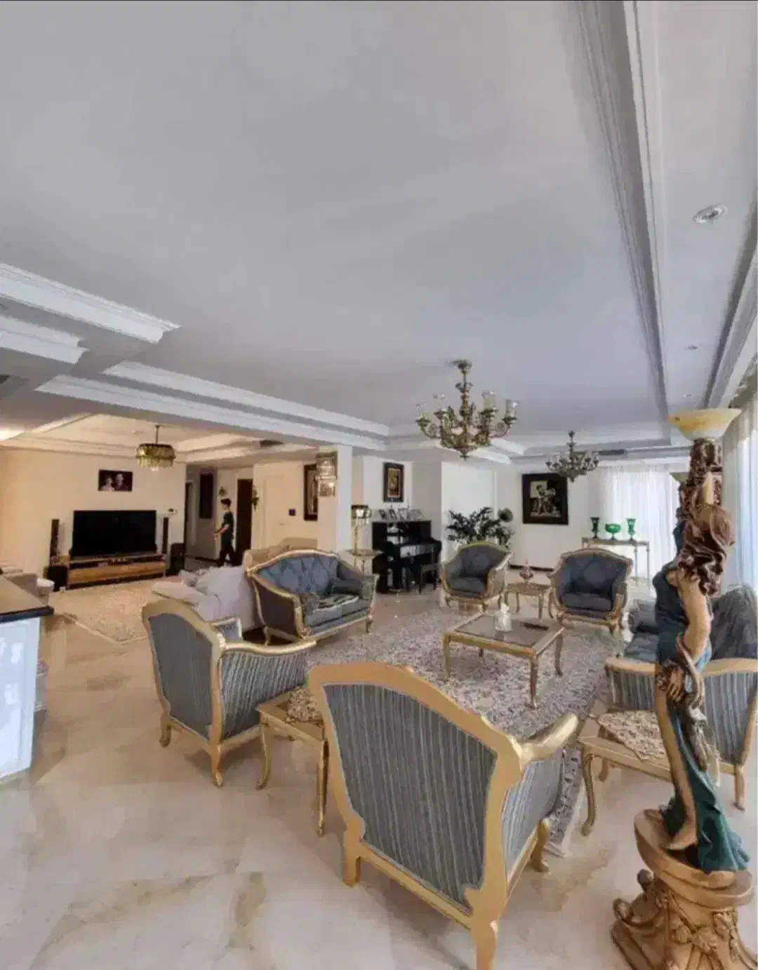 ۱۷۰متر تکواحدی بالکن بزرگ قابل چیدمان ویو ابدی|فروش آپارتمان|تهران, جنتآباد مرکزی|دیوار