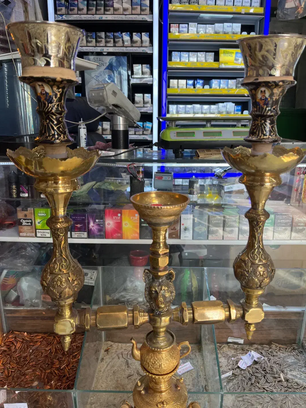 قلیان سماور آب طلا|کلکسیون اشیاء عتیقه|تهران, شهرک طالقانی|دیوار