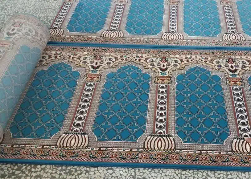 سجاده متراژ بالا پادری ۷۰۰و۱۲۰۰وبرزنتی وپشتی|فرش|آران و بیدگل, |دیوار