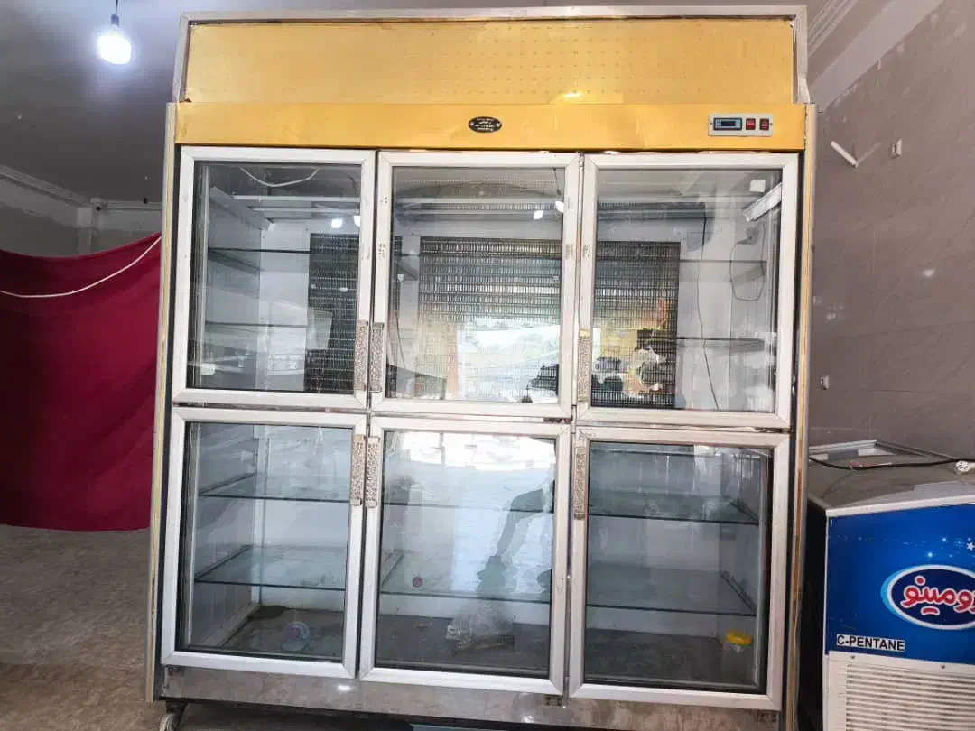 فروش یخچال شش درب و تابلو چنلیوم  ومیز میوه|فروشگاه و مغازه|شمیل, |دیوار