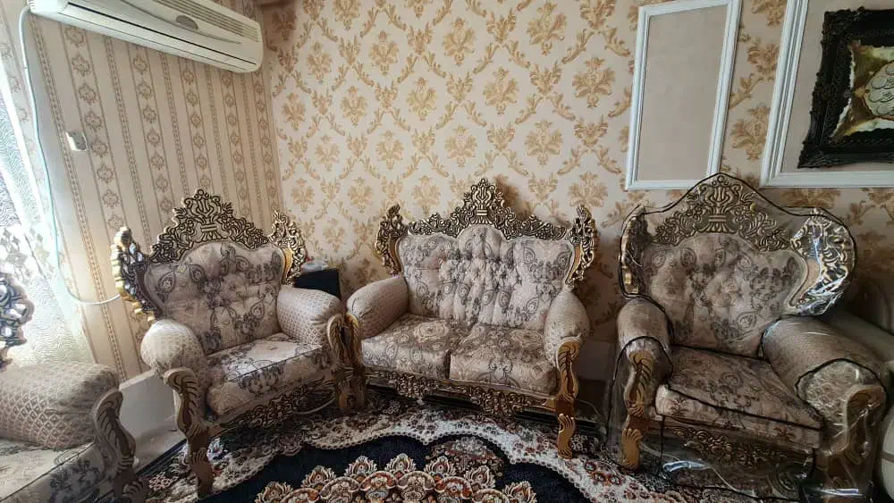 مبل سلطنتی هفت نفره|مبلمان خانگی و میز عسلی|آبادان, |دیوار