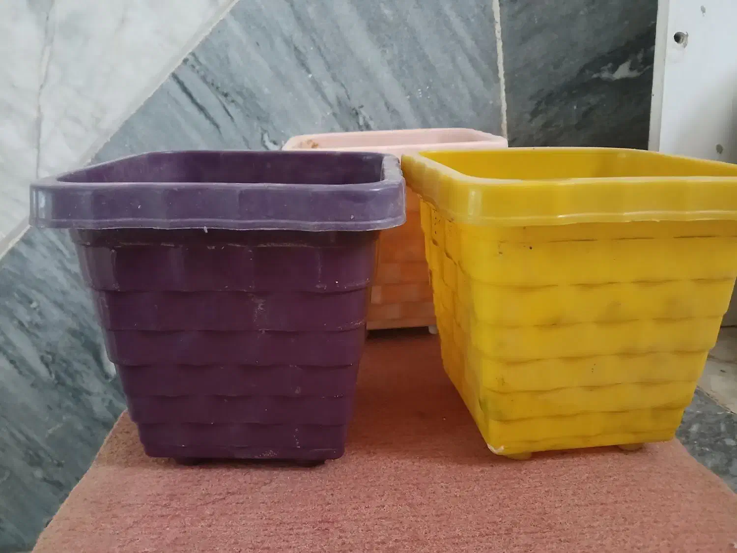 گلدان پلاستیکی|گل و گیاه طبیعی|قم, شاه ابراهیم|دیوار