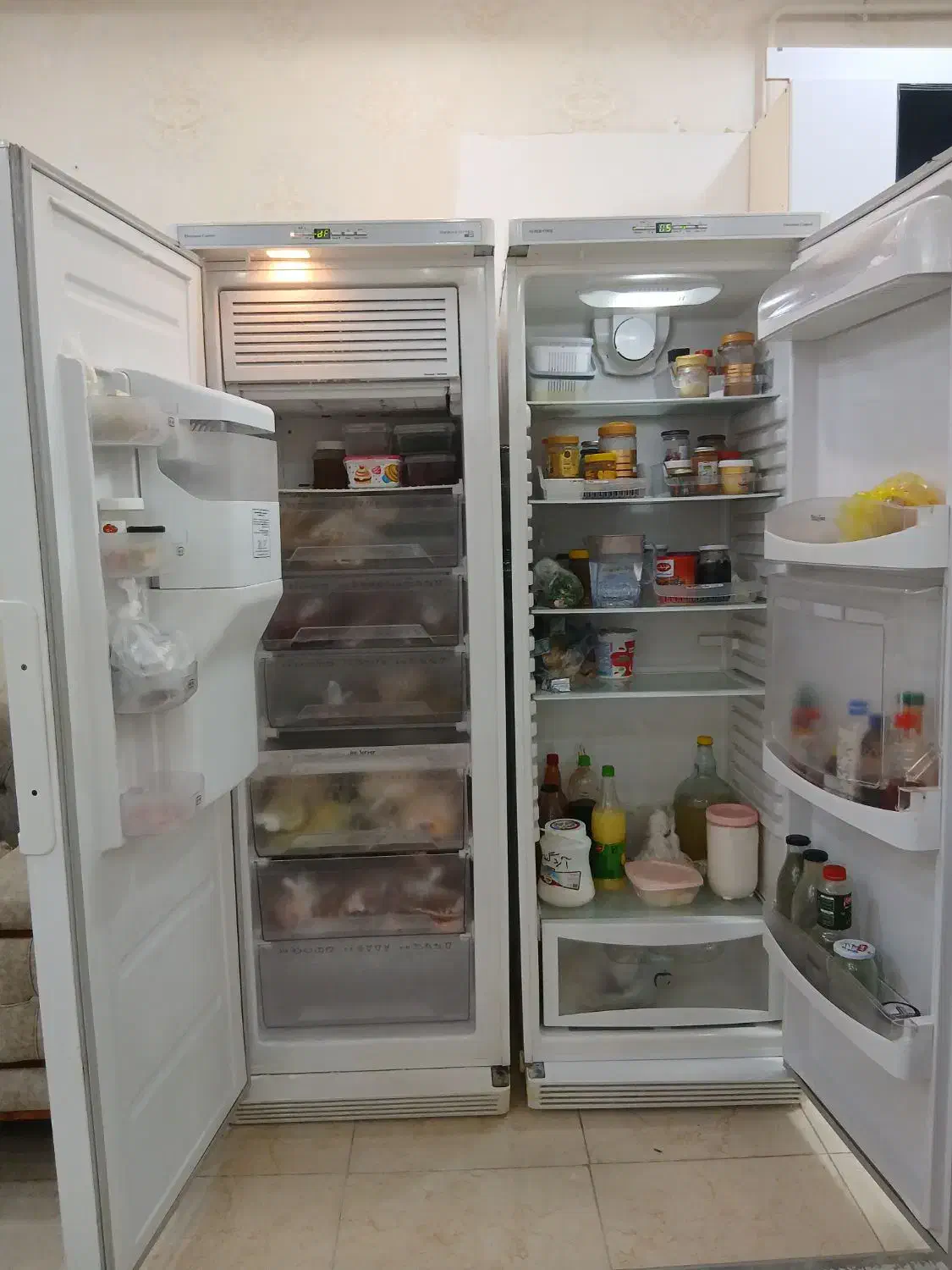 یخچال و فریزر|یخچال و فریزر|رشت, یخسازی|دیوار