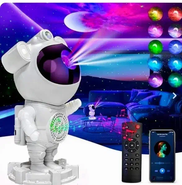 چراغ خواب پروژکتوری کهکشانی فضانورد|چراغ خواب و آباژور|ساوه, |دیوار