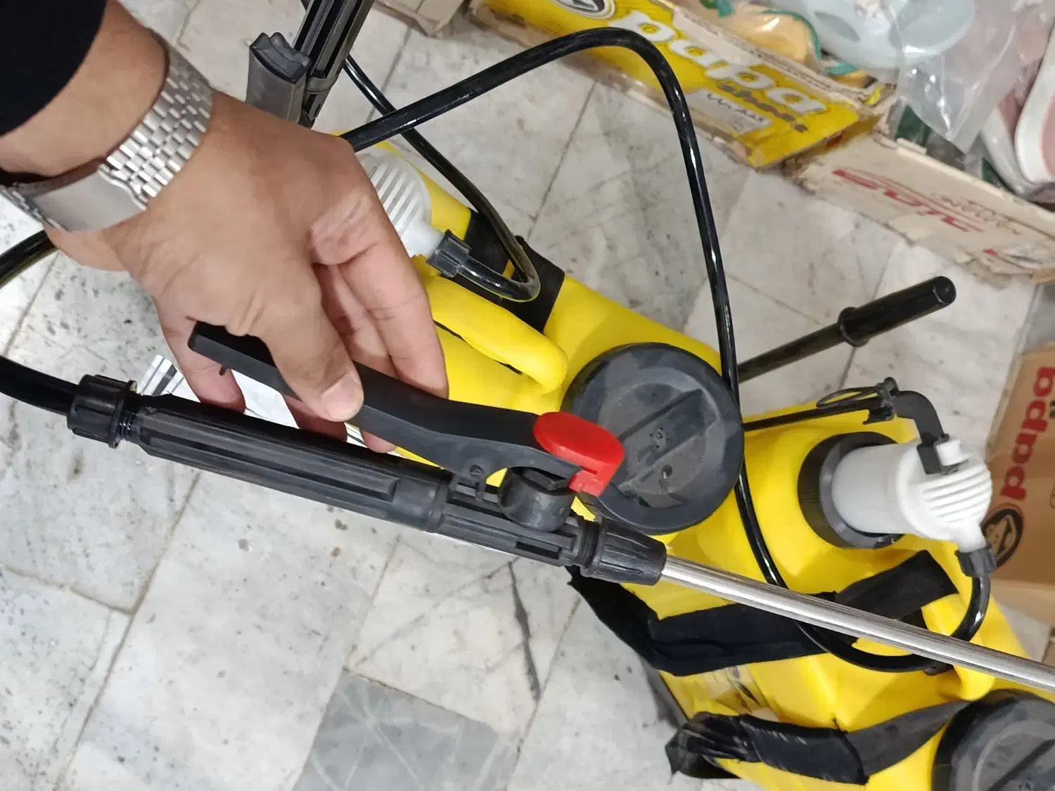 ۲ عدد سم پاش 20 لیتری نو|ماشینآلات صنعتی|وحیدیه, |دیوار