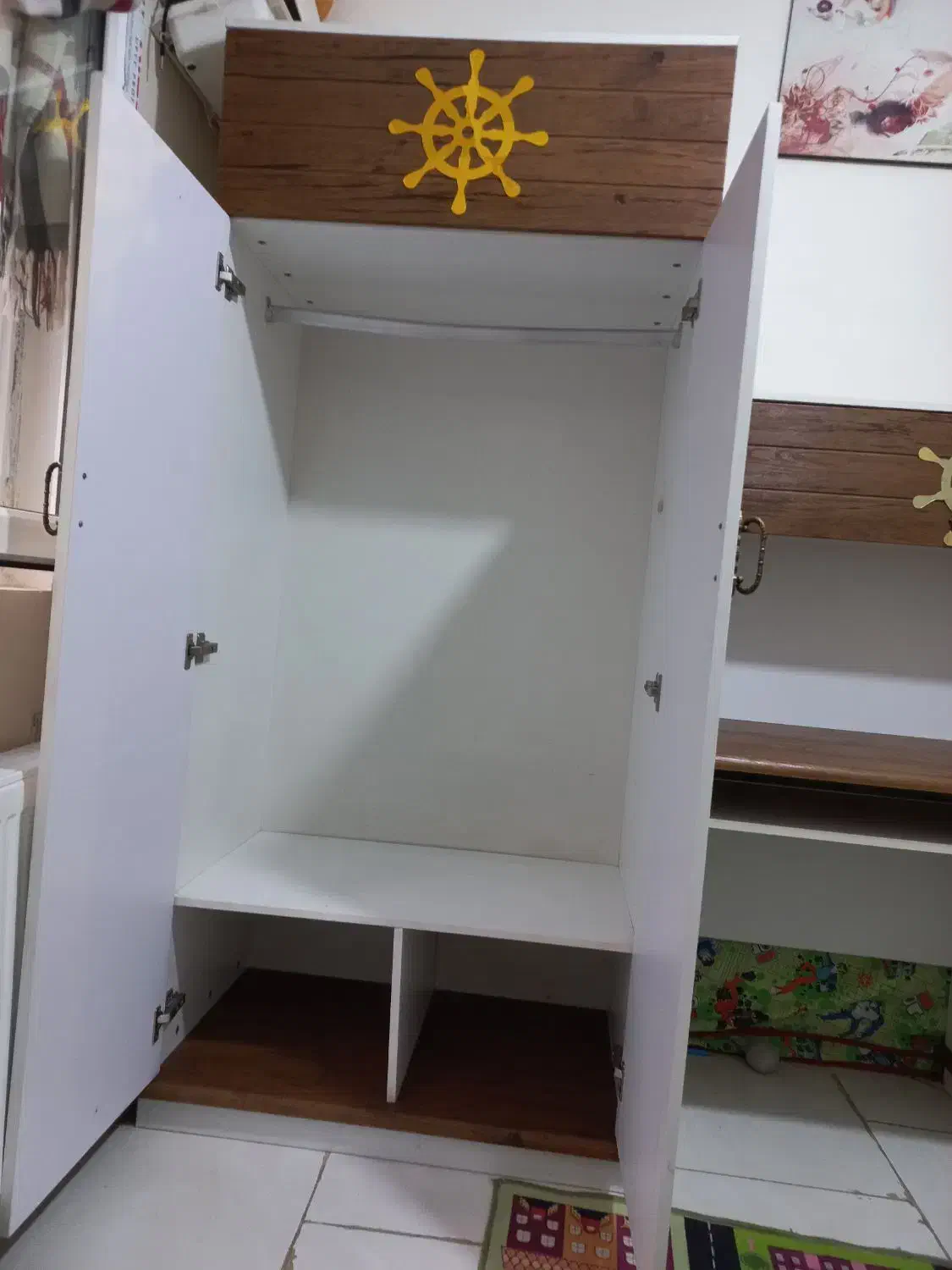 تخت نوجوان|تخت و سرویس خواب|هشتگرد, شهرک فرهنگیان|دیوار