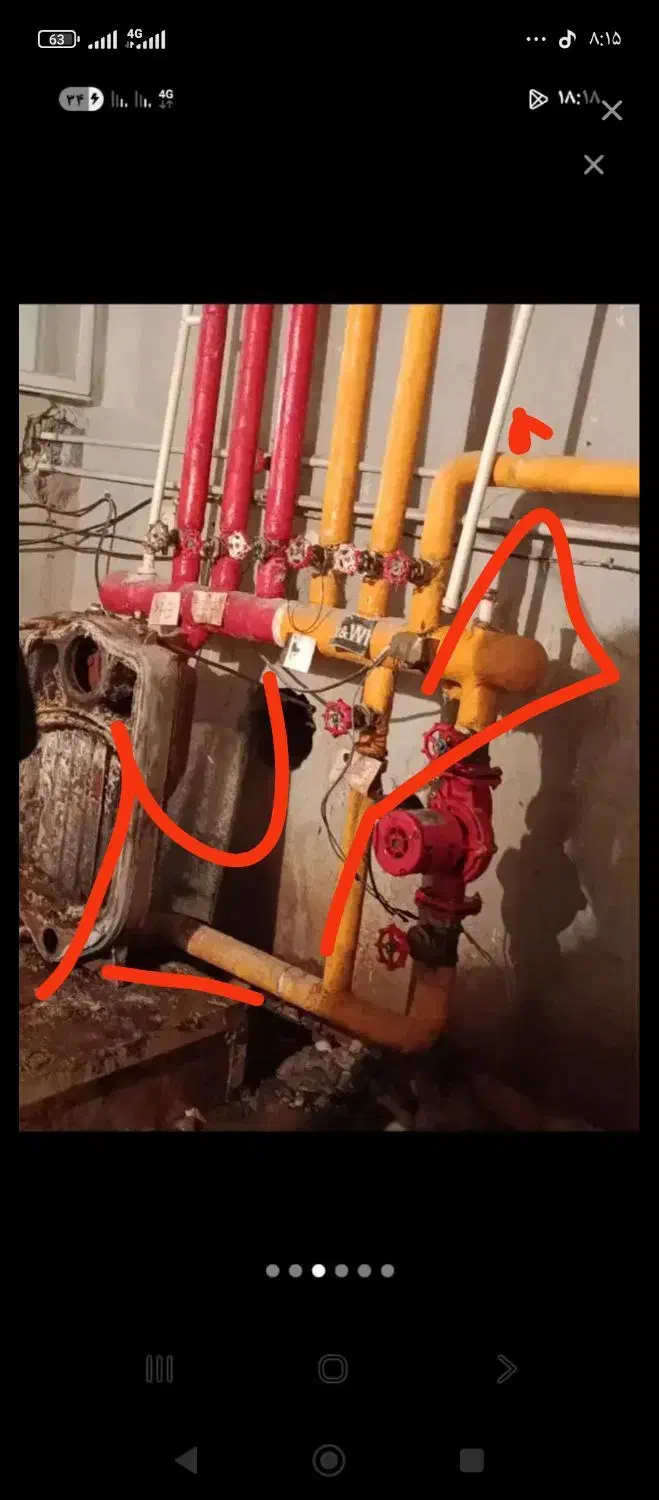 موتور خانه پکیج شوفاژ|آبگرمکن، پکیج، شوفاژ|کرمان, |دیوار