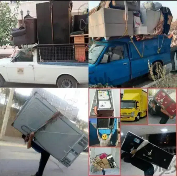 باربری وانت بارنیسان بارتلفنی بستهبندی کارگرخالی|خدمات حمل و نقل|تهران, جیحون|دیوار