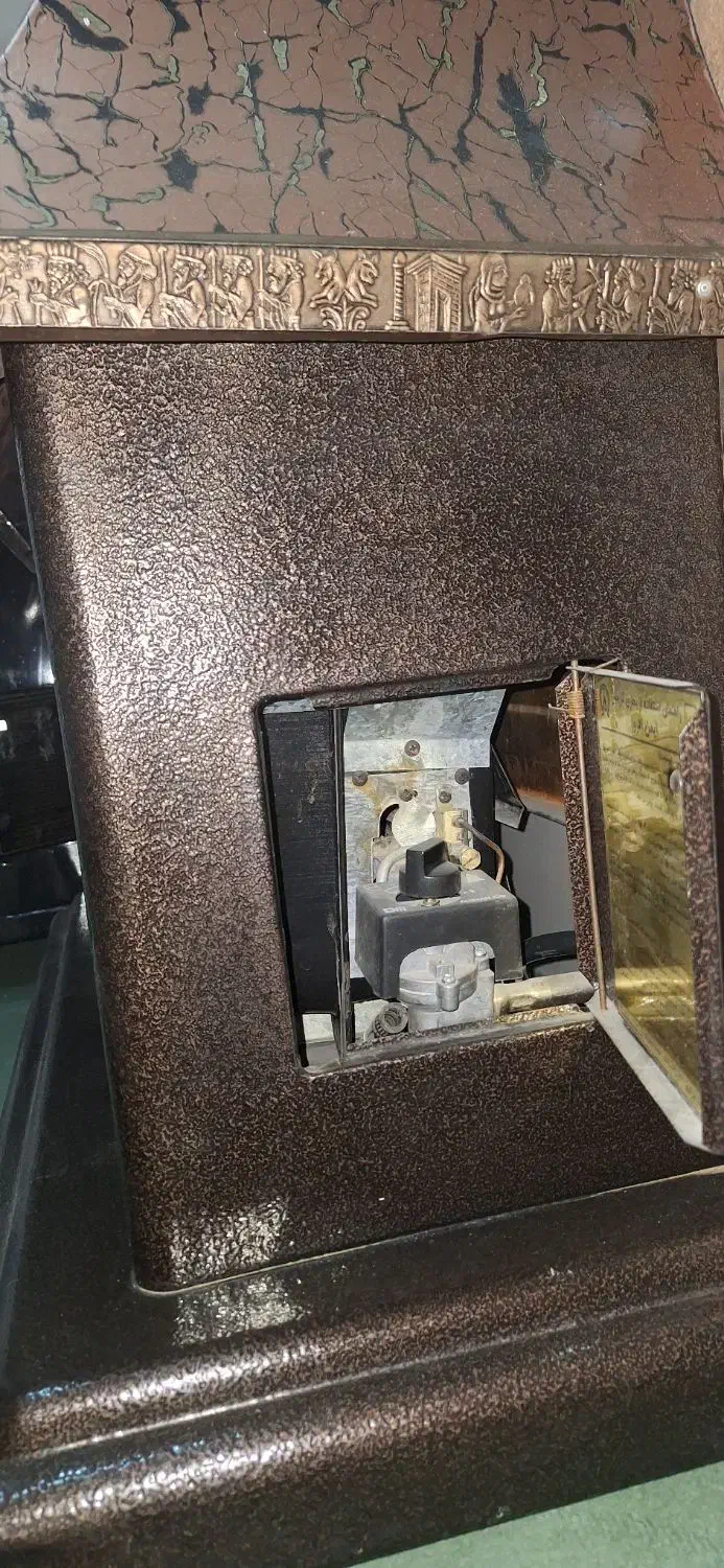 بخاری گازی شومینه|بخاری، هیتر، شومینه|جهرم, |دیوار