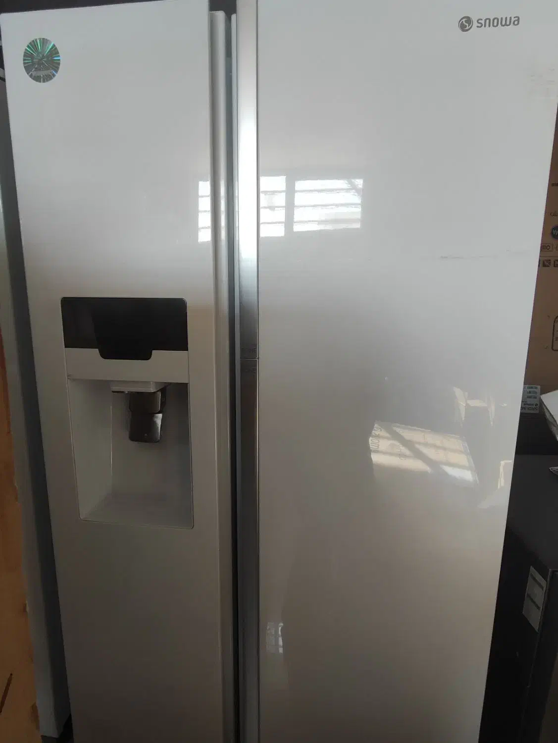 فروش ویژه ساید بای ساید ویترینی اسنوا فقط سه روز|یخچال و فریزر|زرند, |دیوار