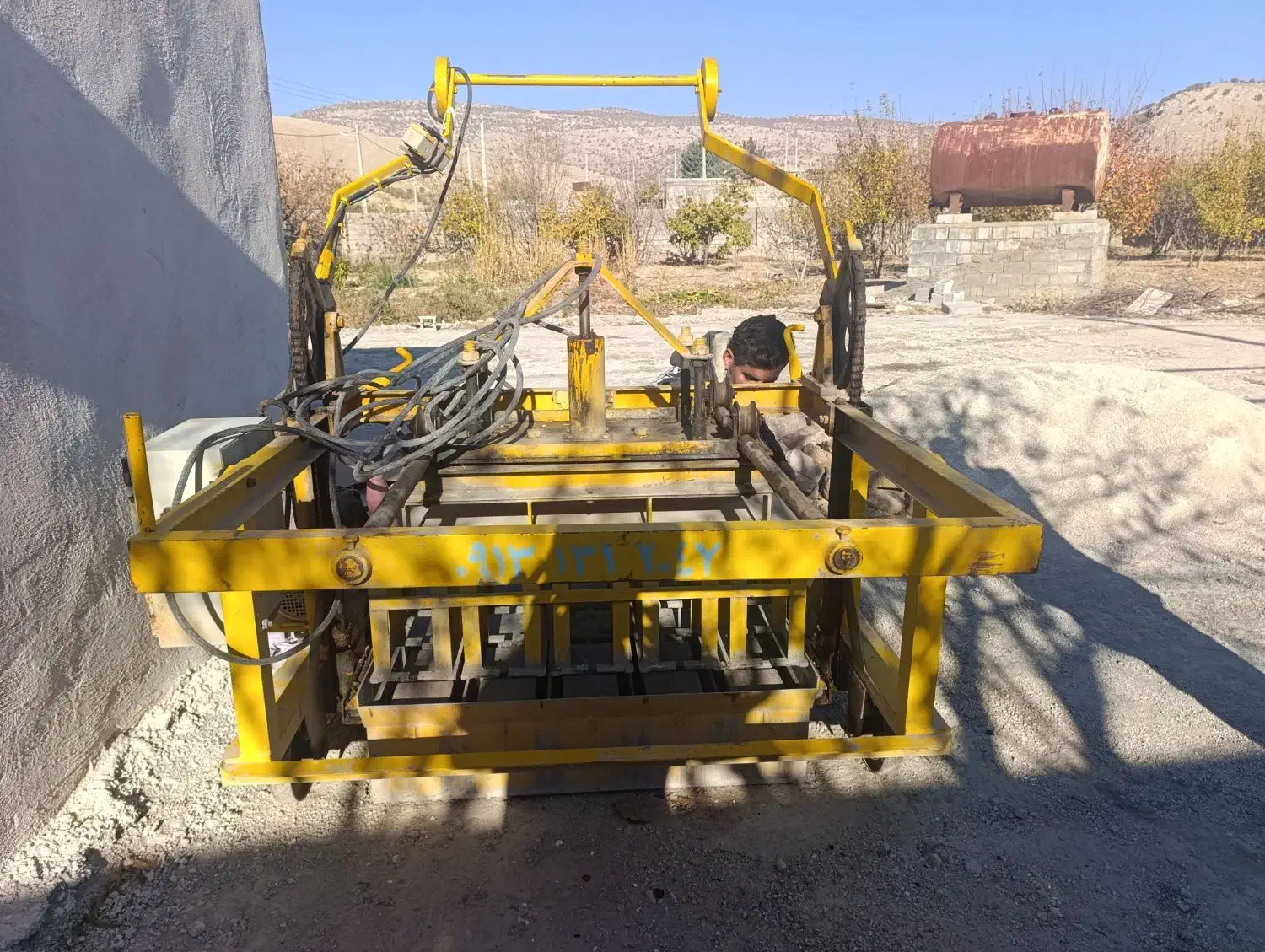 بلوک زن نیمه اتوماتیک|ماشینآلات صنعتی|کرمانشاه, |دیوار