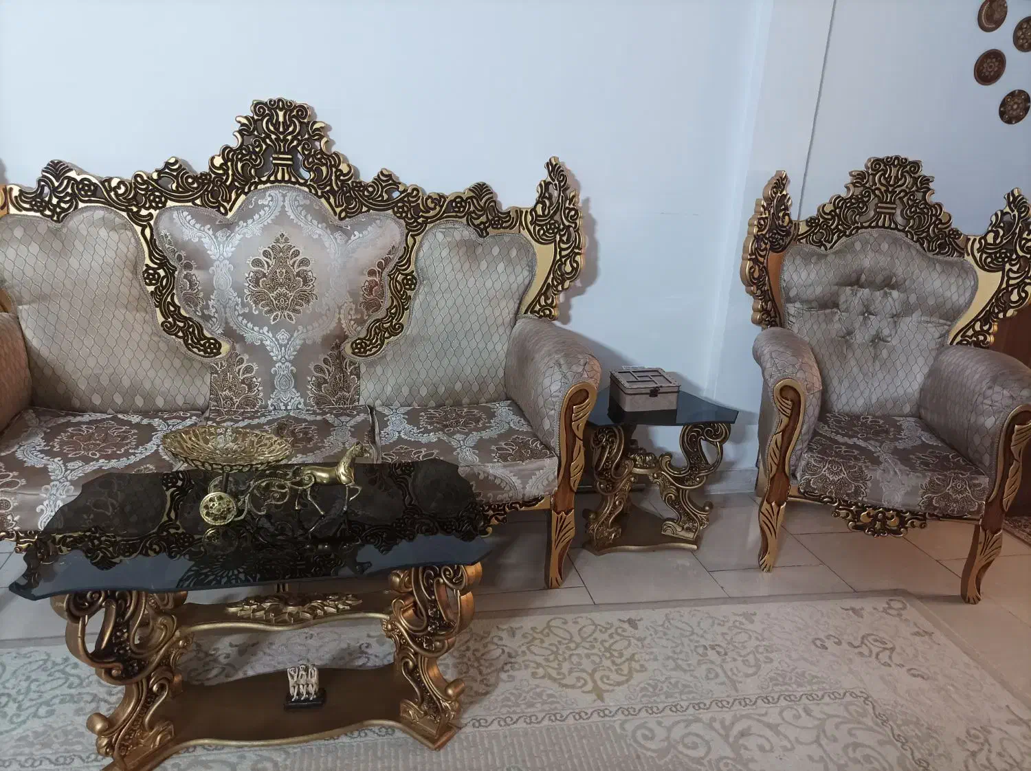 مبلمان|مبلمان خانگی و میز عسلی|پاکدشت, پاکدشت (مامازند)|دیوار