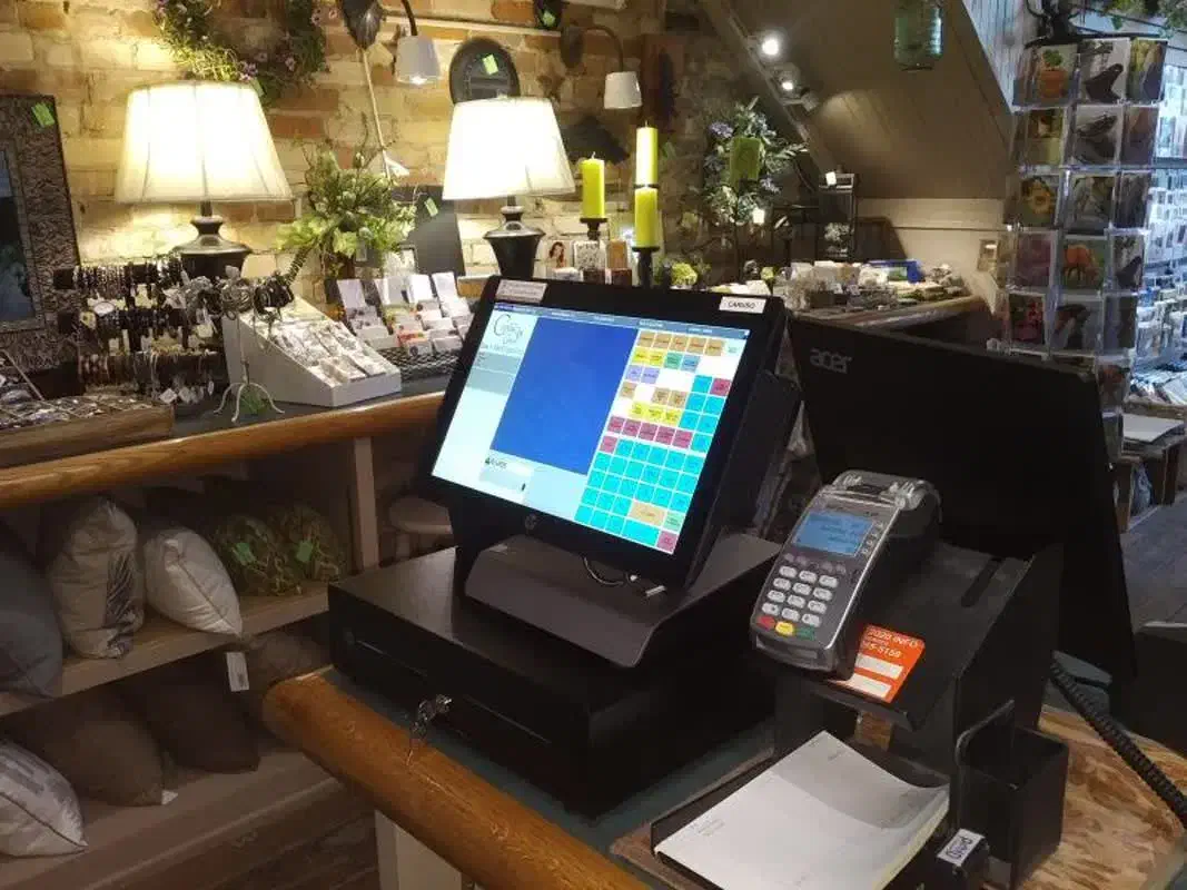 تجهیزات صندوق فروشگاهی پرینتر دار ok pos ، hp|فروشگاه و مغازه|رشت, منظریه|دیوار