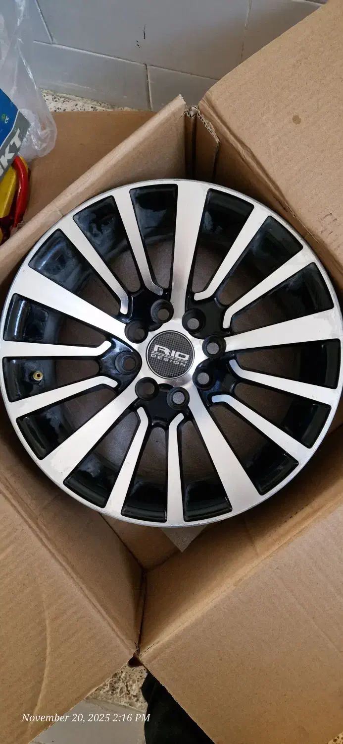 رینگ آلمینیومی سایز ۱۴ برند Rio|قطعات یدکی و لوازم جانبی|کرج, عظیمیه|دیوار