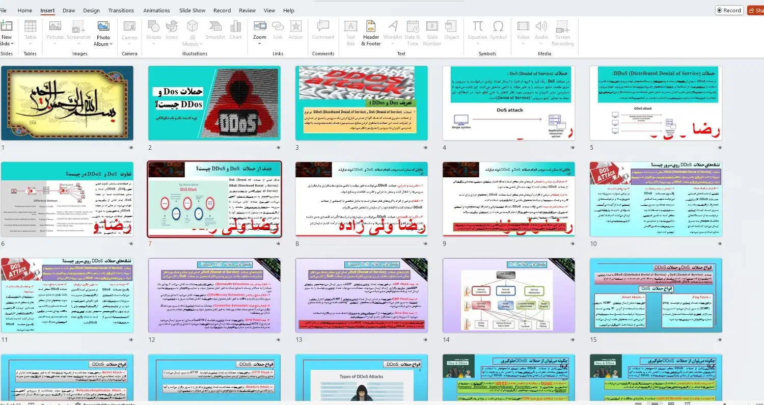 انواع خدمات تایپ و طراحی و اکسل و پاورپوینت|خدمات رایانهای و موبایل|قم, علی آباد سعدگان|دیوار