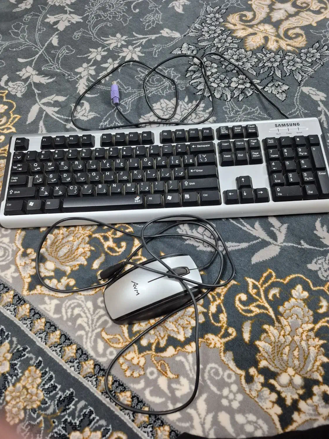 کیبورد وموس برند سامسونگ کاملا سالم وبدون عیب|قطعات و لوازم جانبی رایانه|اصفهان, باغ فدک|دیوار